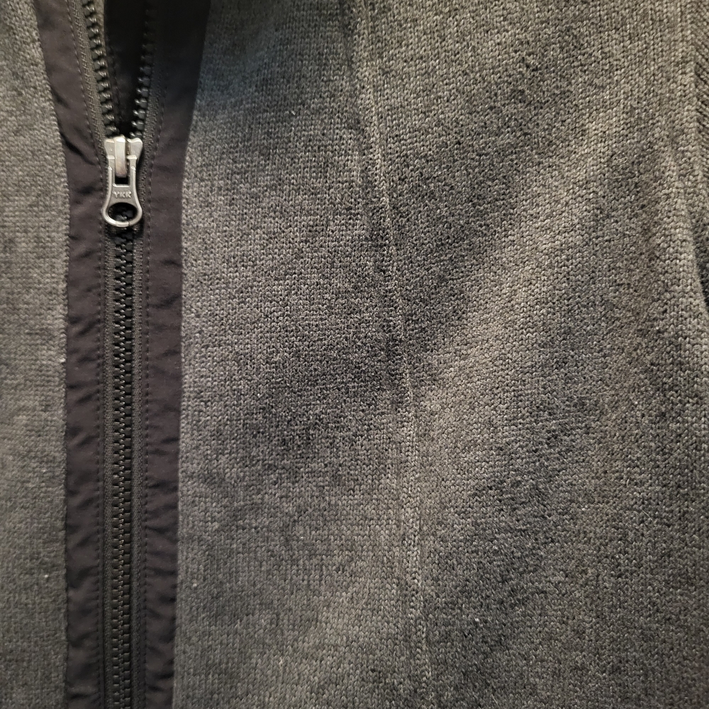 Lululemon Athletica Its Fleecing Cold Jacket In Heathered Black - Size 4 - Picture 9 of 9